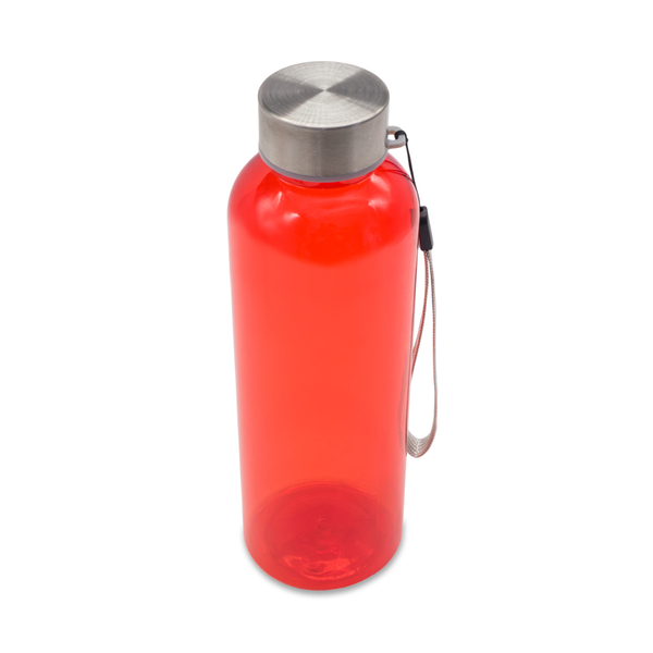 R08103.08 - Butelka RPET Vetta 500 ml, czerwony