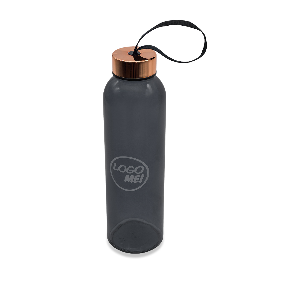 R08169.79 - Szklana butelka Lux 500 ml, złoty