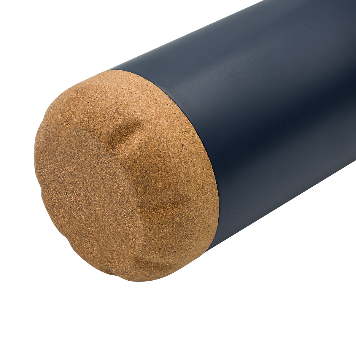 R08445.42 - Butelka termiczna z korkowym spodem Jowi 500 ml, granatowy 