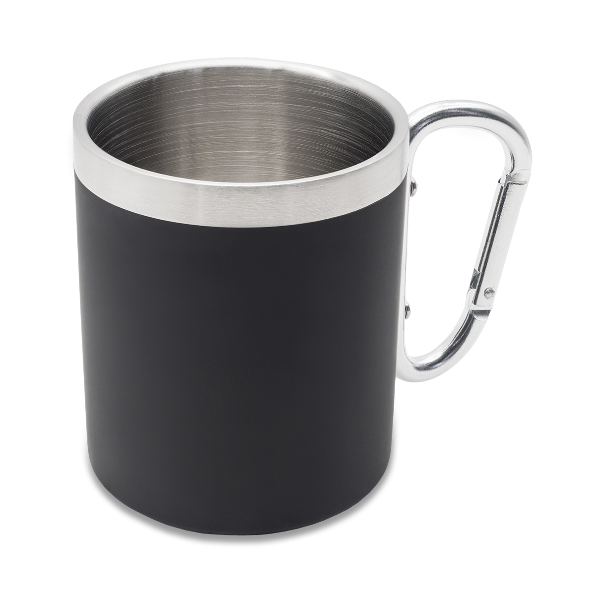 R08463.02 - Kubek stalowy Magaro 300 ml, czarny