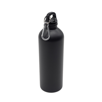 R08107 - Bidon stalowy Caminos 800 ml, czarny 