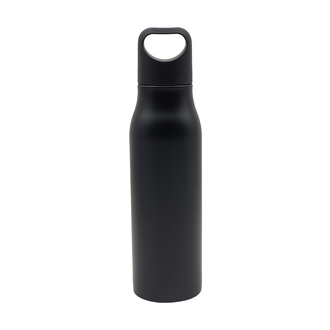 R08172 - Butelka stalowa Bary 800 ml, czarny 