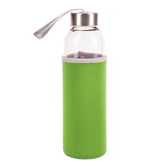 R08276 - Szklana butelka Vim 500 ml, jasnozielony 