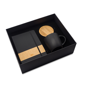 R17020 - Zestaw upominkowy Aston, czarny 