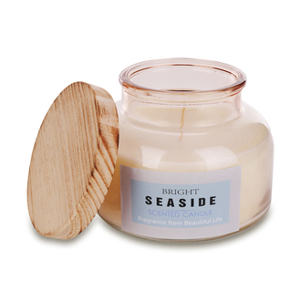 R17440 - Duża świeca Matala, biały 