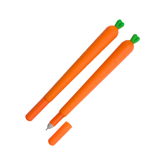R73449 - Długopis żelowy Carrot, pomarańczowy 