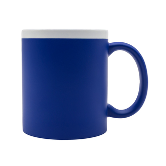 R85326 - Kubek ceramiczny Velutti 350 ml, niebieski 