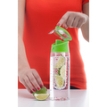 R08313.05 - Bidon Frutello 700 ml, zielony/transparentny 