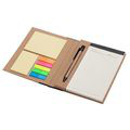 R73661.02 - Notes memo 100x180/70k linia Kraft Paper, czarny/beżowy 