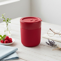 R85322.08 - Kubek ceramiczny Caldo 370 ml, czerwony