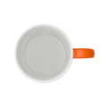 R85326.15 - Kubek ceramiczny Velutti 350 ml, pomarańczowy